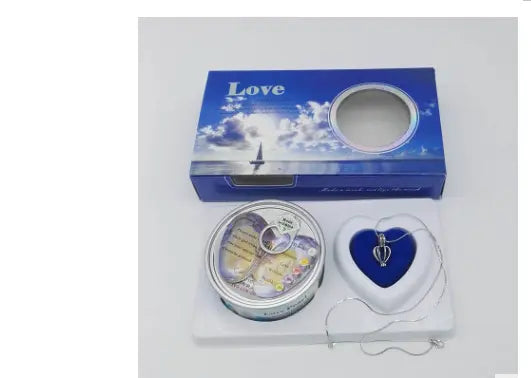 Kavon freshwater pearl necklace gift box set showing a radiant pearl inside the elegant packaging.