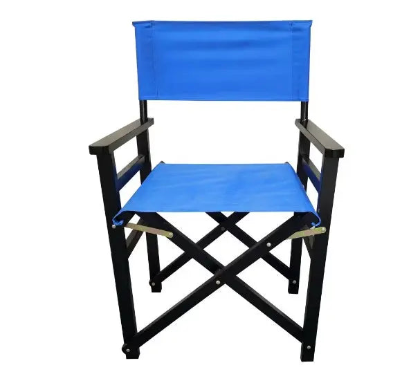 Kavon canvas folding director chairs with poplar wood frames, portable indoor and outdoor seating for gatherings and comfort.