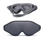 Kavon 3D memory foam sleep mask contoured for natural comfort, soft and lightweight with adjustable strap for optimal fit.
