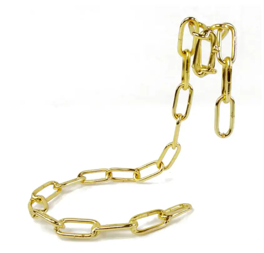 Kavon Magic Iron Chain Wine Bottle Holder, suspended display with intricate iron design for luxury home decor.