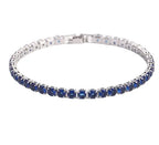 Kavon Hip Hop 4.0 Micro Zircon Tennis Bracelet set featuring copper jewelry with sparkling zircon stones on a sleek bracelet design.