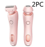 Kavon Electric Duo Shave All-In-One shaving system with head and body grooming attachments, designed for versatile head-to-toe use.