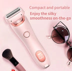 Kavon Electric Duo Shave All-In-One Shaving System for head to toe with multiple attachments and ergonomic handle.