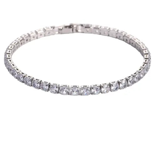 Kavon Hip Hop 4.0 Micro Zircon Tennis Bracelet Set in copper jewelry with sparkling zircon stones on a sleek bracelet design