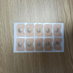 Kavon Breathe Easy Nasal Dilators for sleep aid, showing clear view of the noninvasive nasal strips designed to reduce snoring