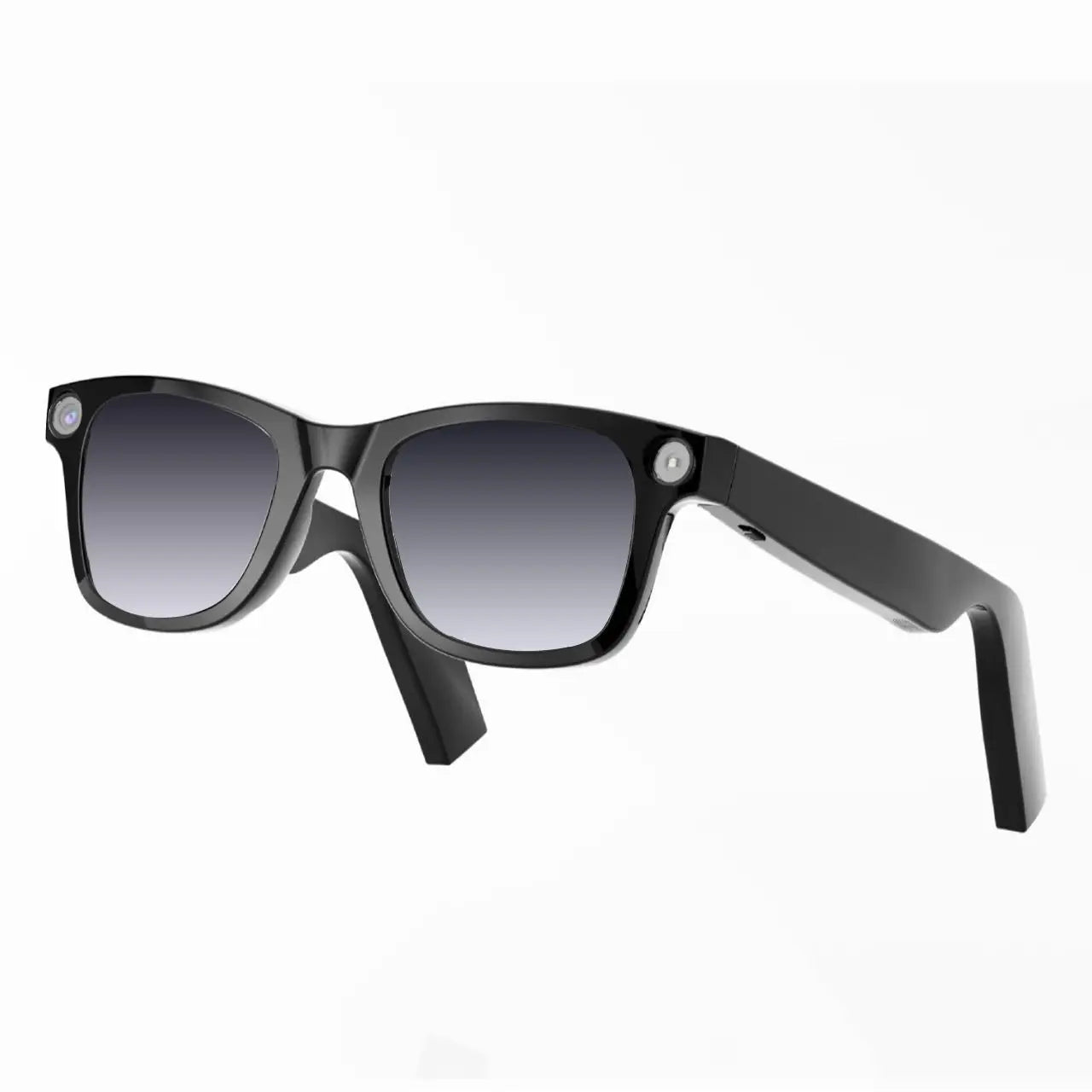 Kavon AI camera smart glasses with real-time translation, HD video, anti-shake for travelers on the go in a sleek design.