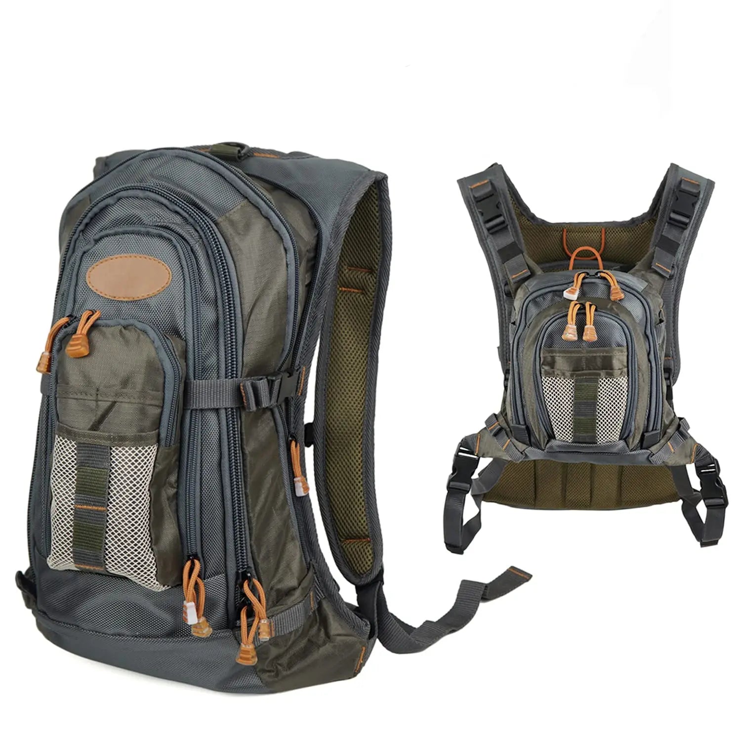 Kavon Aventik fly fishing vest with ultralight breathable mesh and quick access pockets for anglers.