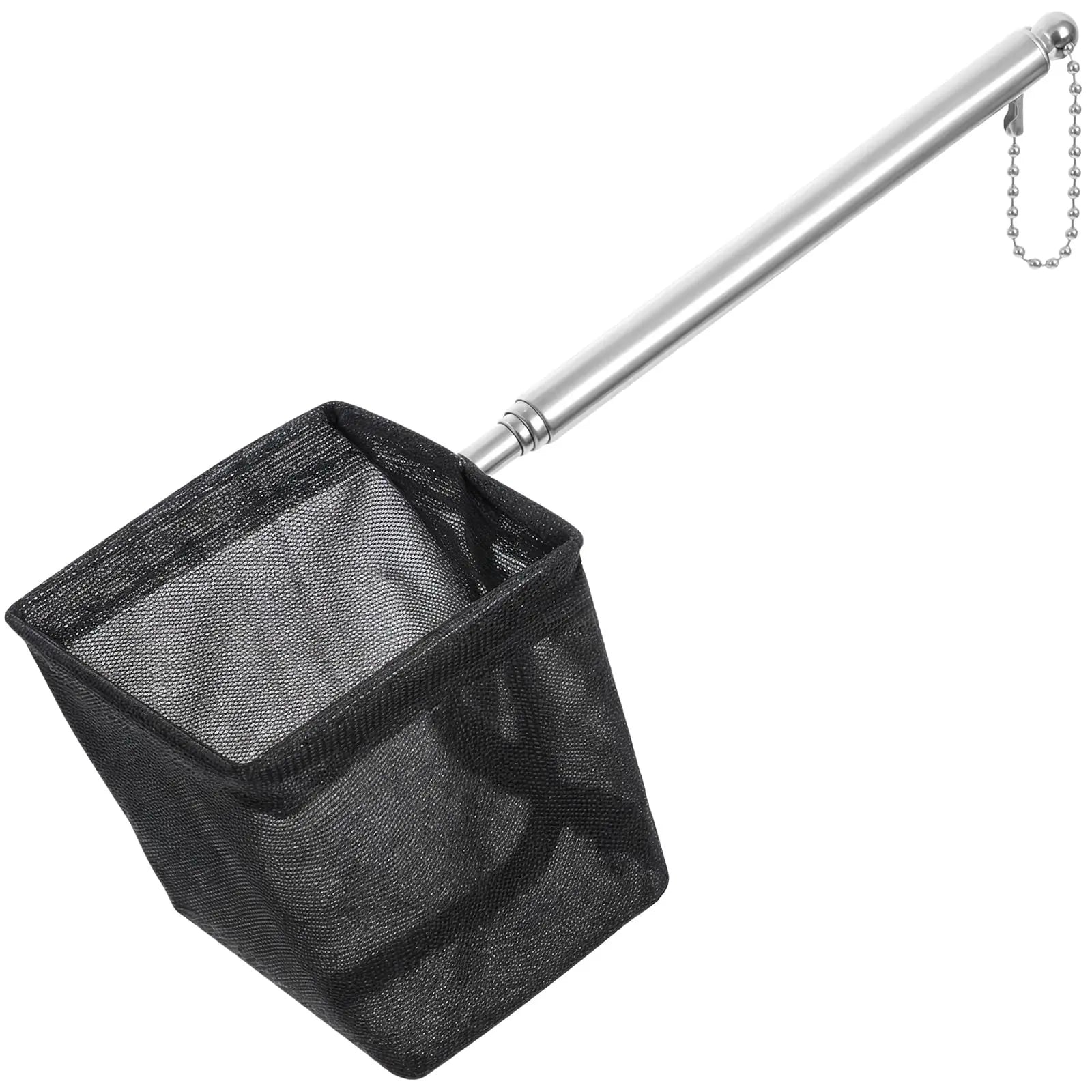 Kavon JIEYAO extendable aquarium fish net with telescopic handle, gentle and safe for nano tanks, suitable for catching and transferring fish.
