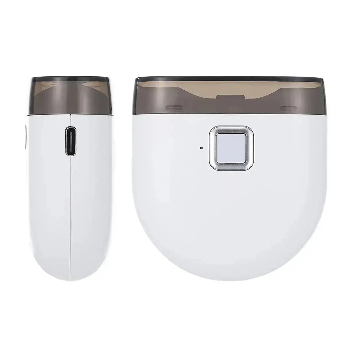Kavon electric nail clipper with built-in light, cordless compact design for salon-quality buffing and nail care at home