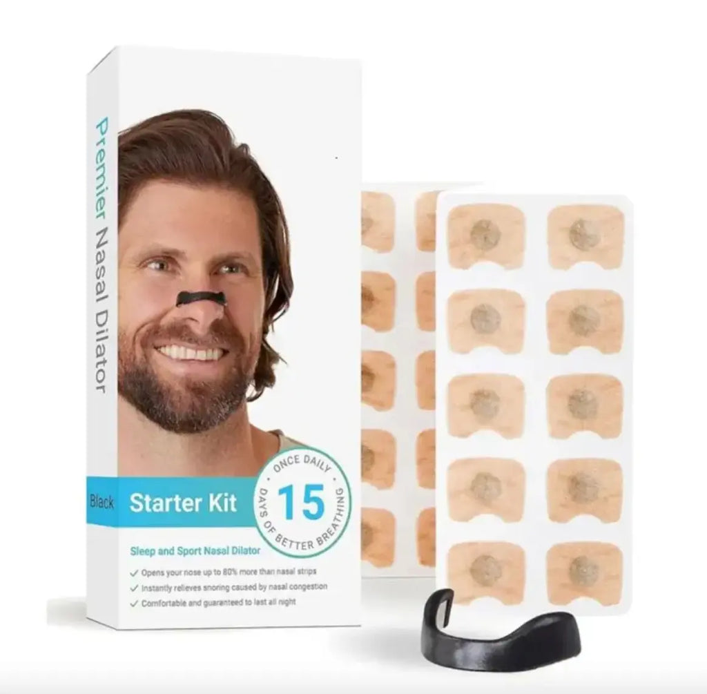 Kavon Breathe Easy Nasal Dilators for sleep, noninvasive snoring aid, helps improve airflow for easier breathing and refreshed mornings
