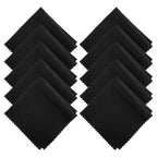 Kavon CrystalClear microfiber cloths 10-piece screen cleaning kit for glasses and phones, shown in a compact, organized package.