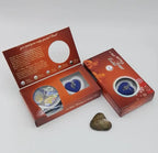 Kavon freshwater pearl necklace gift box set with radiant pearl inside, elegant jewelry presentation and packaging.