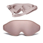 Kavon 3D memory foam sleep mask contoured for natural comfort, soft material, and ergonomic design for restful sleep.