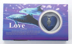 Kavon freshwater pearl necklace gift box set with a radiant pearl inside, elegant jewelry presentation for special occasions.