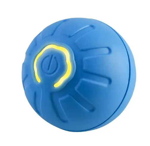Kavon interactive smart dog toy ball with USB power and automatic movement for engaging pet play and entertainment.