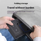 Kavon 3-in-1 LED fast wireless charging stand with foldable design for smartphones, smartwatch, and wireless earbuds.