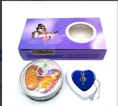 Kavon freshwater pearl necklace gift box set featuring a radiant pearl inside on a soft background.