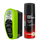Kavon car glass oil film remover with hydrophobic windshield coating, 150ml bottle, showing the product and application area.
