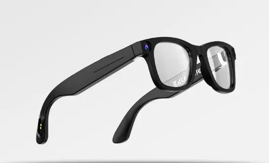 Kavon AI camera smart glasses with real-time translation, HD video recording, anti-shake design, ideal for travelers on the go