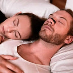 Kavon Breathe Easy Nasal Dilators for snorers, noninvasive sleep aid, showing the clear nasal device for easier breathing.