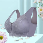 Comfortable wireless plus size women's bra by Kavon, showing soft fabric, supportive cups, and adjustable straps for everyday comfort.