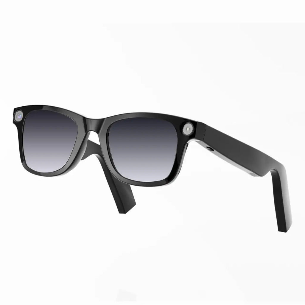 Kavon AI camera smart glasses with real-time translation, HD video, anti-shake, designed for travelers and on-the-go use.
