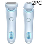 Kavon Electric Duo Shave all-in-one shaving system for head to toe, featuring multiple blades and ergonomic design.