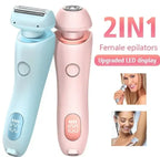 Kavon Electric Duo Shave All-In-One Shaving System for head to toe, featuring multiple blades and ergonomic design.