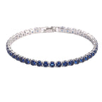 Kavon Hip Hop 4.0 Micro Zircon Tennis Bracelet set featuring copper jewelry with sparkling zircon stones.