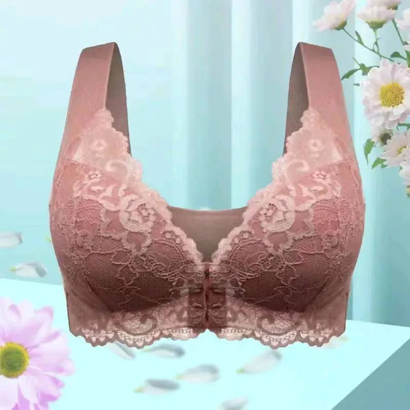Kavon wireless plus size women's bra, comfortable everyday comfort with supportive design, soft fabric, and seamless fit.