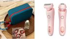 Kavon Electric Duo Shave all-in-one grooming system with head-to-toe shaver and trimmer in black and silver design