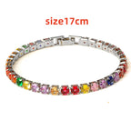 Kavon Hip Hop 4.0 Micro Zircon Tennis Bracelet Set featuring copper jewelry with sparkling zircon stones on a sleek bracelet design.